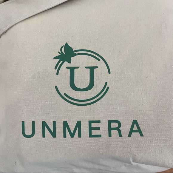 Unmera acupressure mat and pillow Beige Tote Bag set - Picture 4 of 5